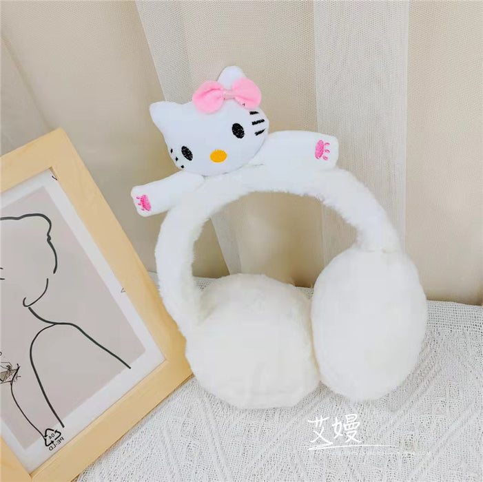 Wholesale Earmuff Plush Warm Winter Thick Cute Cartoon (M) MOQ≥3 JDC-EF-AiMan003