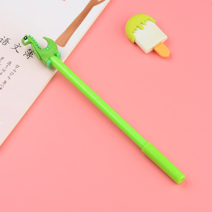 Wholesale Cartoon Dinosaur Plastic Ballpoint Pen MOQ≥2 JDC-BP-XHZ004