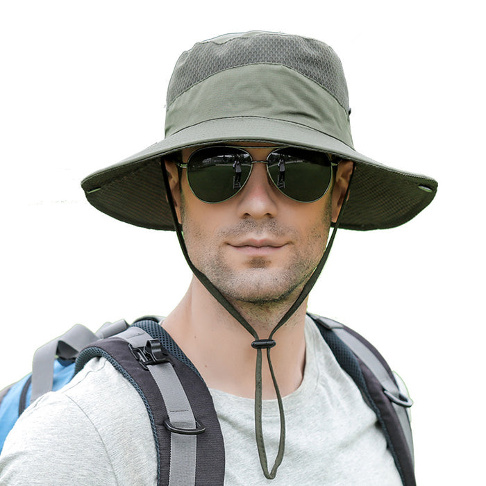 Wholesale Men's Fisherman Hat Cycling Mountaineering Fishing Anti-snoring Hat JDC-FH-SenW002