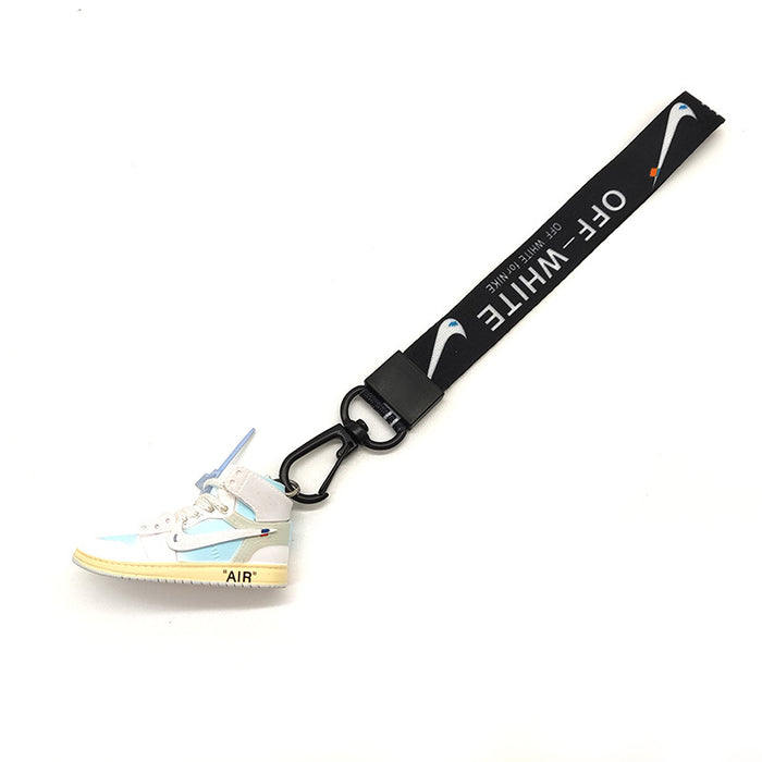 Wholesale Vinyl Sneakers Lanyard Keychain (F) JDC-KC-YTai006