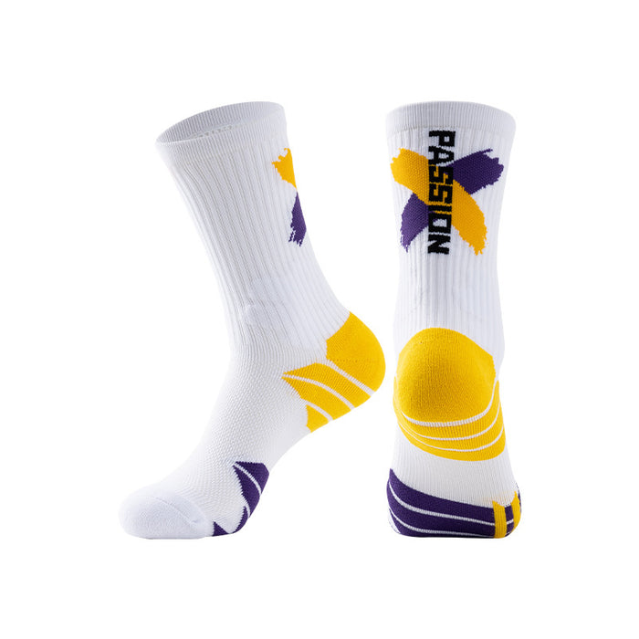 Wholesale Sock Nylon Practical Basketball Socks Thickened Sweat-absorbent JDC-SK-ChenSW002