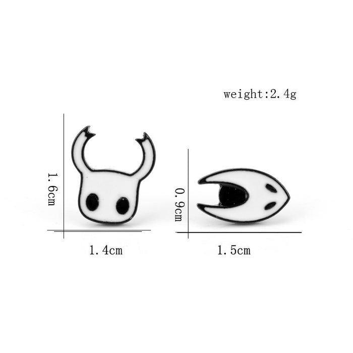 Wholesale Earrings Alloy Cartoon Asymmetric JDC-ES-Dsheng010