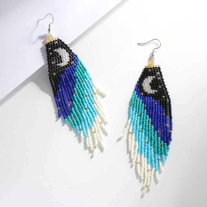 Jewelry WholesaleWholesale boho fringed gypsophila earrings JDC-ES-YuanQ003 Earrings 圆沁 %variant_option1% %variant_option2% %variant_option3%  Factory Price JoyasDeChina Joyas De China