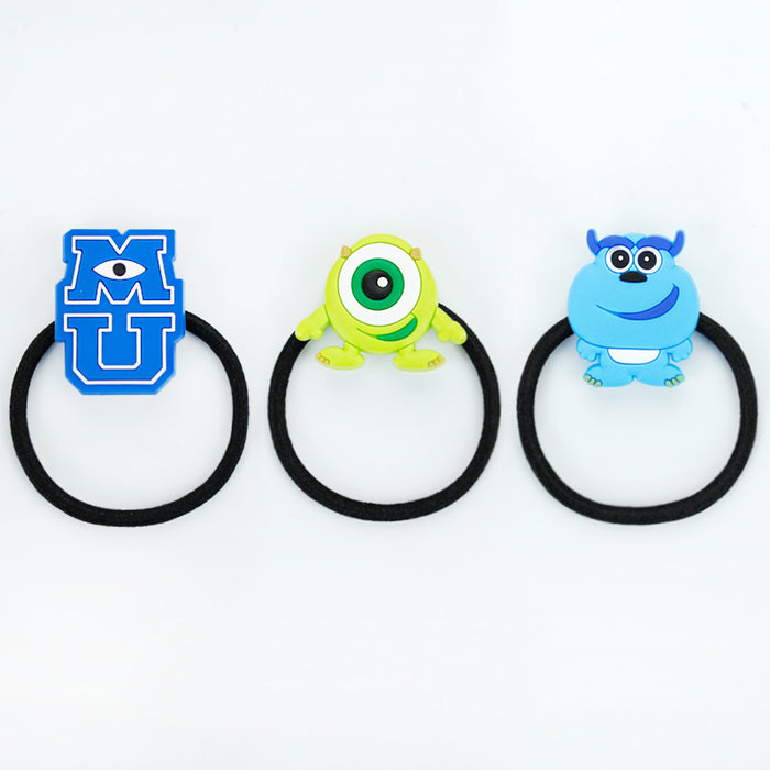 Wholesale Hair Scrunchies PVC Kids Cartoon Pattern Cute (M) MOQ≥3 JDC-HS-ZhongJ002