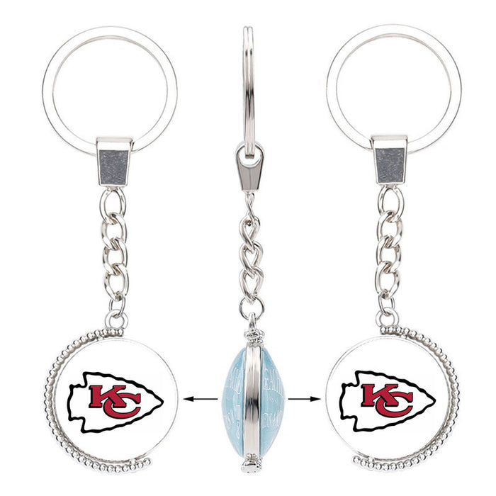 Wholesale NFL Team Football Alloy Keychain MOQ≥5 JDC-KC-MiaoY010