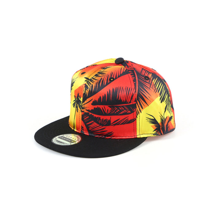 Jewelry WholesaleWholesale Imitation Silk Breathable Printing Baseball Hat Flat Brim Hat MOQ≥2 JDC-FH-ZhuoP003 Fashionhat 卓澎 %variant_option1% %variant_option2% %variant_option3%  Factory Price JoyasDeChina Joyas De China