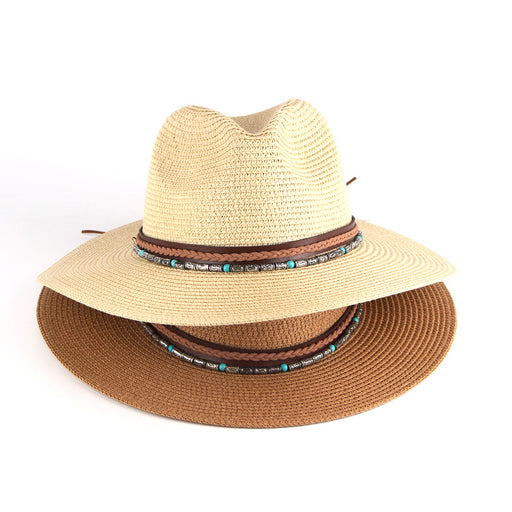 Jewelry WholesaleWholesale Sun Hat Papyrus Straw Hat JDC-FH-FeiT001 Fashionhat 菲拓 %variant_option1% %variant_option2% %variant_option3%  Factory Price JoyasDeChina Joyas De China