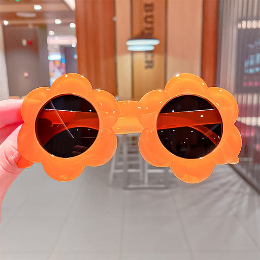 Jewelry WholesaleWholesale Kids Sunglasses Sunshade Round Frame Hollow Sunscreen JDC-SG-I004 Sunglasses 溪南 %variant_option1% %variant_option2% %variant_option3%  Factory Price JoyasDeChina Joyas De China