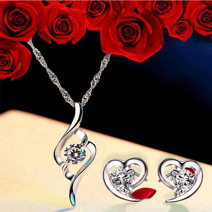 Jewelry WholesaleWholesale Alloy Earrings Necklace Set MOQ≥2 JDC-NE-JYS014 Necklaces 静夜思 %variant_option1% %variant_option2% %variant_option3%  Factory Price JoyasDeChina Joyas De China