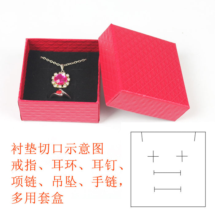 Wholesale Paper Sponge Jewelry Packaging Box JDC-JP-Haoke002