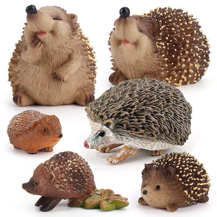 Wholesale Ornament Hedgehog Model PVC JDC-OS-BoLing001