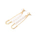 Jewelry WholesaleWholesale long style paper clip pearl earrings JDC-ES-MY260 Earrings 曼茵 %variant_option1% %variant_option2% %variant_option3%  Factory Price JoyasDeChina Joyas De China