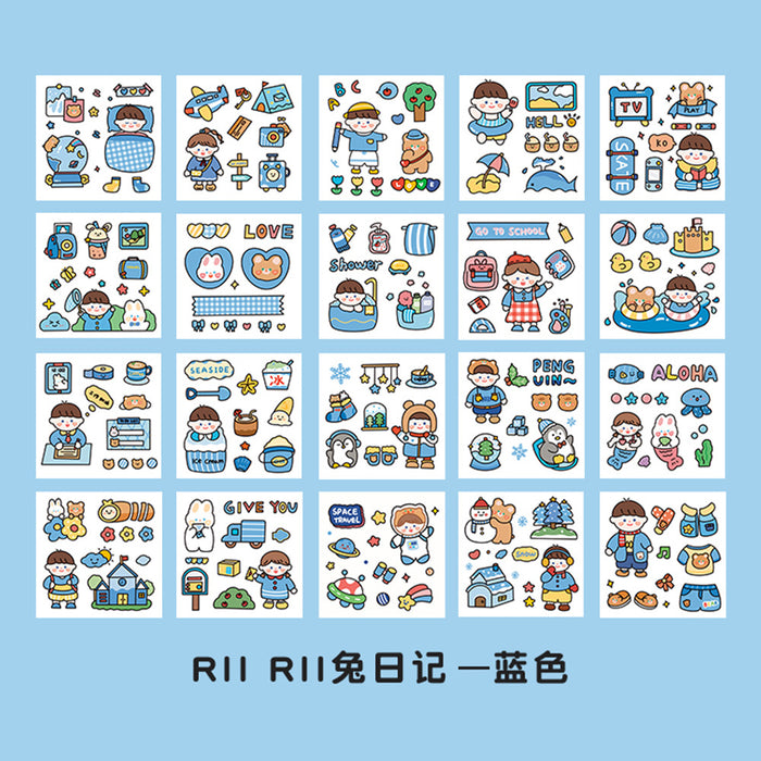 Wholesale Cartoon Waterproof Sticker JDC-ST-Tengy002