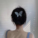 Jewelry WholesaleWholesale butterfly catch clip shark clip small headdress clip JDC-HC-BL004 Hair Clips 冰澜 %variant_option1% %variant_option2% %variant_option3%  Factory Price JoyasDeChina Joyas De China