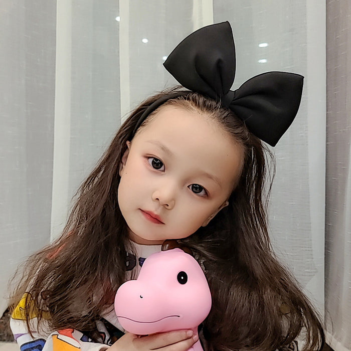 Jewelry WholesaleWholesale cute big bow non-slip hair tie headband  MOQ≥5 JDC-HD-Nimei001 Headband 艾倪美 %variant_option1% %variant_option2% %variant_option3%  Factory Price JoyasDeChina Joyas De China