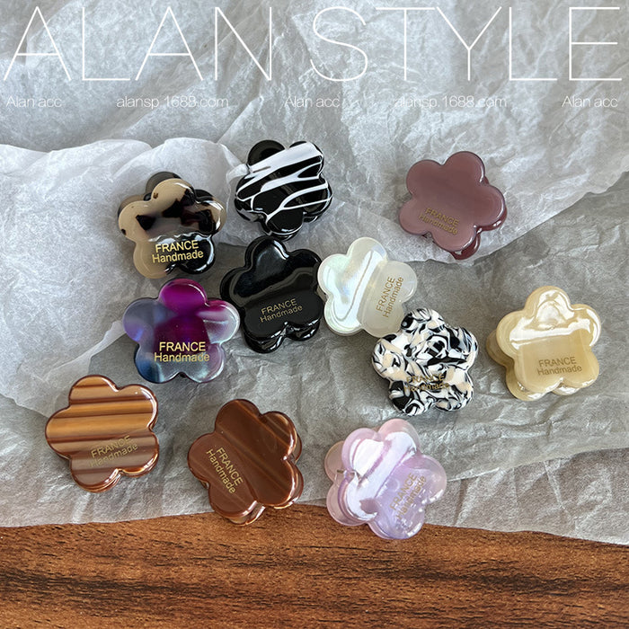 Wholesale Hair Clips Acetate Sheet  JDC-HC-Alan008