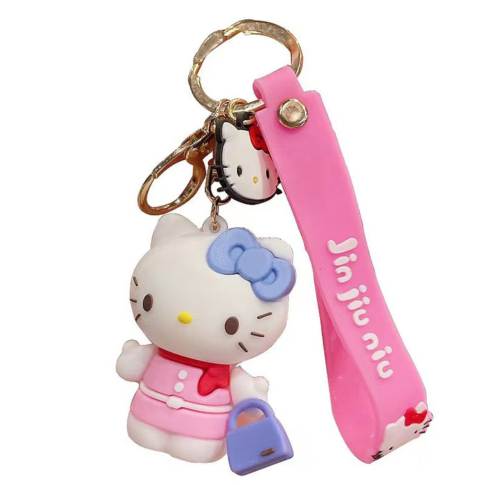 Wholesale cute cartoon doll doll keychain pendant MOQ≥2 MOQ≥2 JDC-KC-ZhenT001