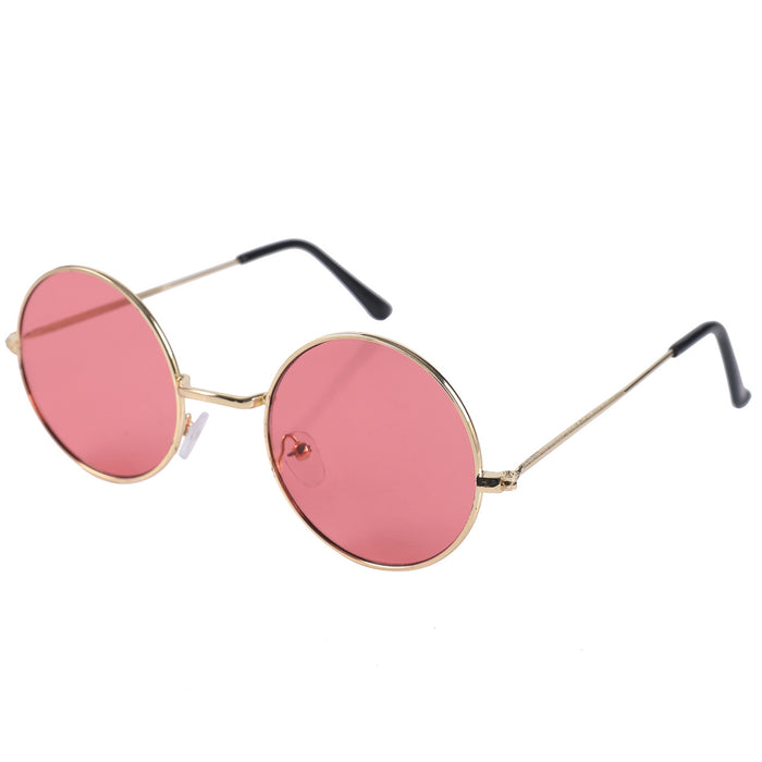 Jewelry WholesaleWholesale PC Round Frame Metal Sunglasses JDC-SG-XingY005 Sunglasses 兴业 %variant_option1% %variant_option2% %variant_option3%  Factory Price JoyasDeChina Joyas De China