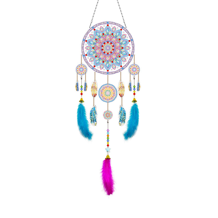 Wholesale Diamond Painting DIY Acrylic Full Drill Dreamcatcher MOQ≥2 JDC-DC-JSen001