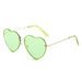 Jewelry WholesaleWholesale Cute Love Frameless Sunglasses JDC-SG-HongW001 Sunglasses 宏伟 %variant_option1% %variant_option2% %variant_option3%  Factory Price JoyasDeChina Joyas De China