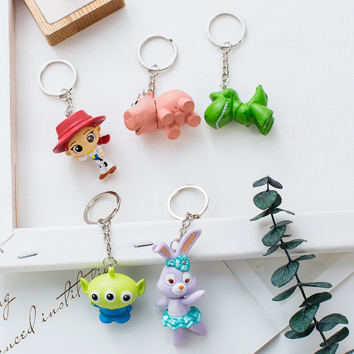 Wholesale Cartoon Resin Cute Keychain (M) JDC-KC-XiangYi006