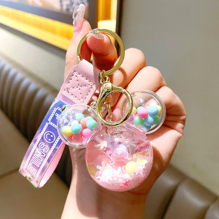 Wholesale Keychain PVC Soft Adhesive Cute Cartoon Creative Ornament MOQ≥2 JDC-KC-LeZ018