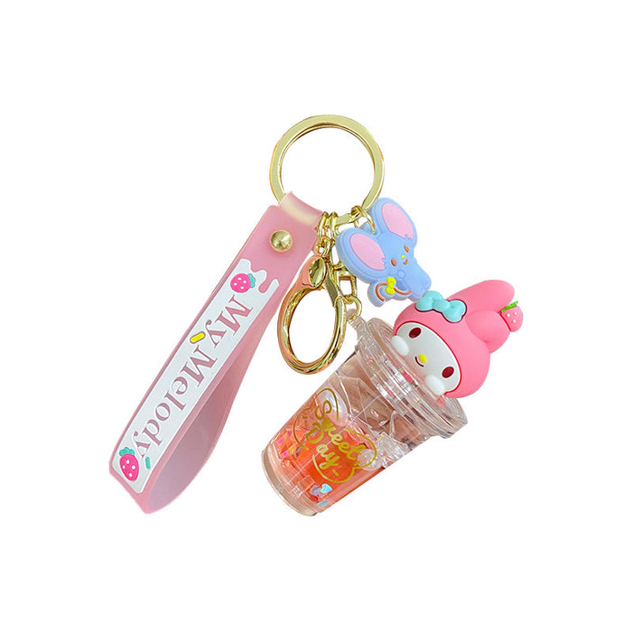 Wholesale Keychains Acrylic Hardware Into Oil Anime Cartoon Cute (M) MOQ≥2 JDC-KC-BaiM059