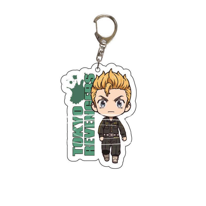 Wholesale pendant cute acrylic keychain JDC-KC-XCai004