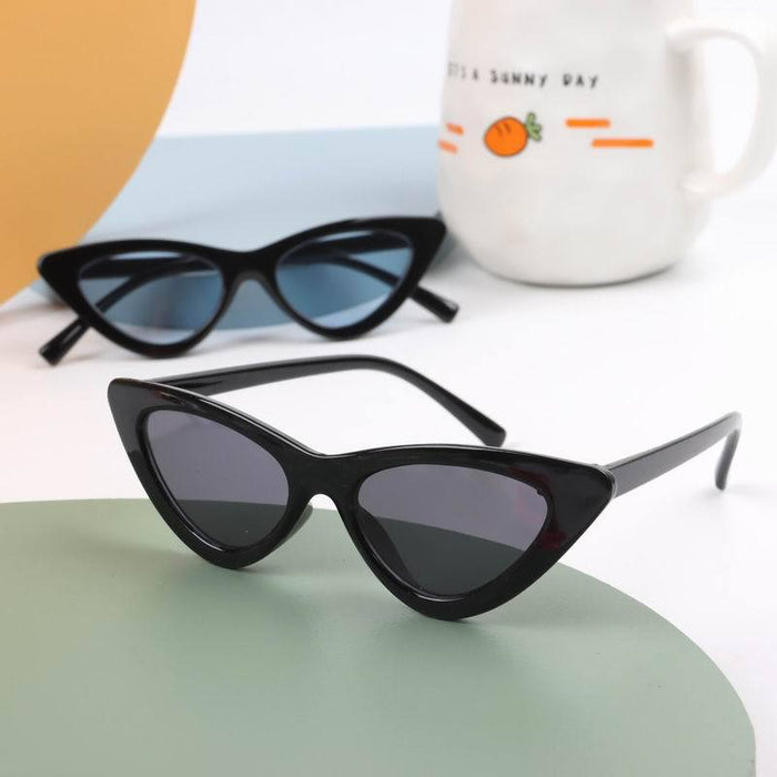 Jewelry WholesaleWholesale Sun Triangle Cat Eye Light Lens Sunglasses JDC-SG-ShuaiR004 Sunglasses 帅睿 %variant_option1% %variant_option2% %variant_option3%  Factory Price JoyasDeChina Joyas De China