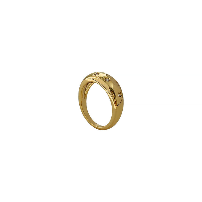 Jewelry WholesaleWholesale 18K gold-plated copper ring JDC-RS-Linh001 Rings 麟凰 %variant_option1% %variant_option2% %variant_option3%  Factory Price JoyasDeChina Joyas De China