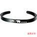 Jewelry WholesaleWholesale black stainless steel bear father's Day gift Bracelet MOQ≥2 JDC-BT-ganggu009 Bracelet 钢古 %variant_option1% %variant_option2% %variant_option3%  Factory Price JoyasDeChina Joyas De China