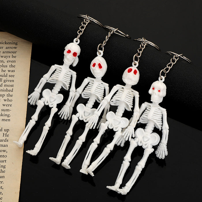 Wholesale Luminous Skull Keychain MOQ≥2 JDC-KC-XXing008