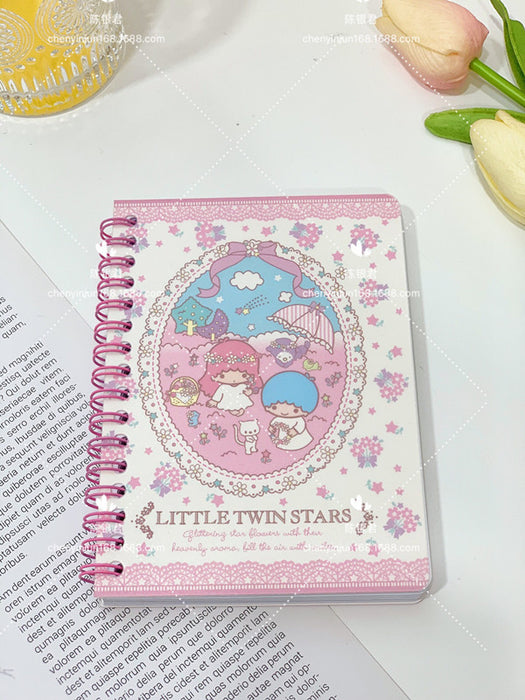 Wholesale Notebook Paper Cover Hard PP Frosted Cute Cartoon Handbook MOQ≥3 (S) JDC-NK-Bam001