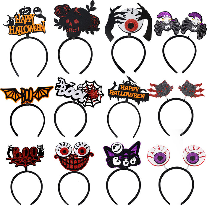 Wholesale Headband Felt Plastic Halloween MOQ≥2 JDC-HD-ZHHAO001