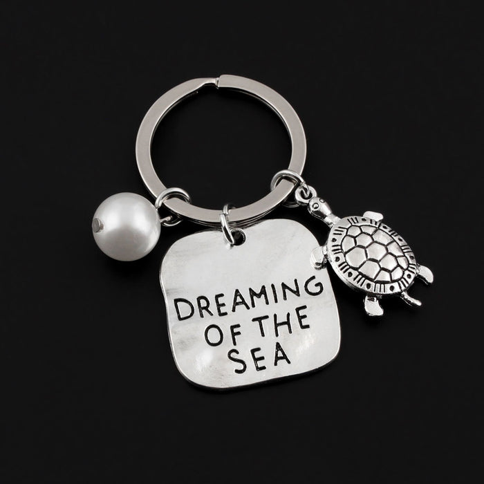 Wholesale Metal Sea Animal Keychain JDC-KC-XiangH011