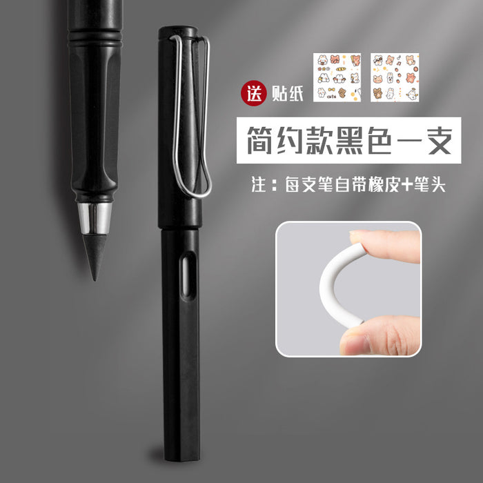 Wholesale Black Tech Plastic Cartoon Eternity Pen MOQ≥2 JDC-BP-Xiaom001