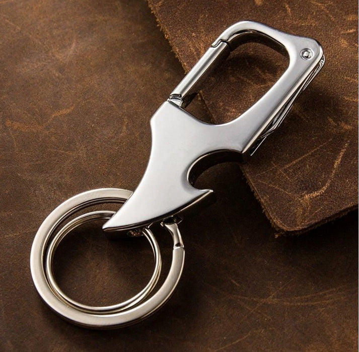 Jewelry WholesaleWholesale fingertip gyroscope with knife metal keyring MOQ≥2 JDC-KC-SJia001 Keychains 硕佳 %variant_option1% %variant_option2% %variant_option3%  Factory Price JoyasDeChina Joyas De China