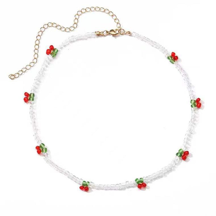 Jewelry WholesaleWholesale cherry rice beads beaded necklace ring bracelet JDC-BT-LiX003 Bracelet 利兴 %variant_option1% %variant_option2% %variant_option3%  Factory Price JoyasDeChina Joyas De China