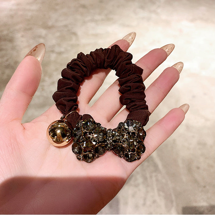 Jewelry WholesaleWholesale vintage bow large bow hair loop JDC-HS-DouY004 Hair Scrunchies 豆毓 %variant_option1% %variant_option2% %variant_option3%  Factory Price JoyasDeChina Joyas De China