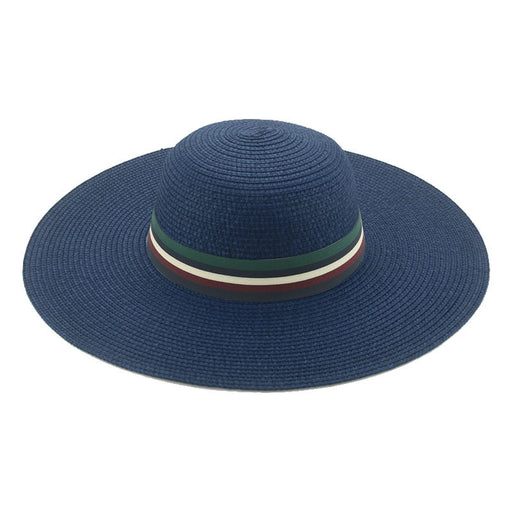 Jewelry WholesaleWholesale Dome Webbing Beach Retro Straw Hat MOQ≥2 JDC-FH-Guanchuan015 Fashionhat 冠川 %variant_option1% %variant_option2% %variant_option3%  Factory Price JoyasDeChina Joyas De China