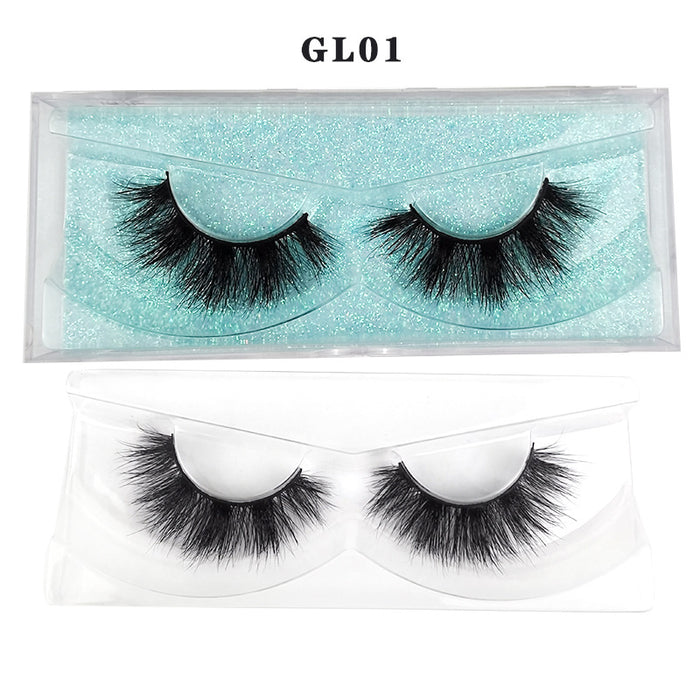 Wholesale false eyelashes 1 pair natural fresh three-dimensional multi-layer MOQ≥5 JDC-EY-XLin003