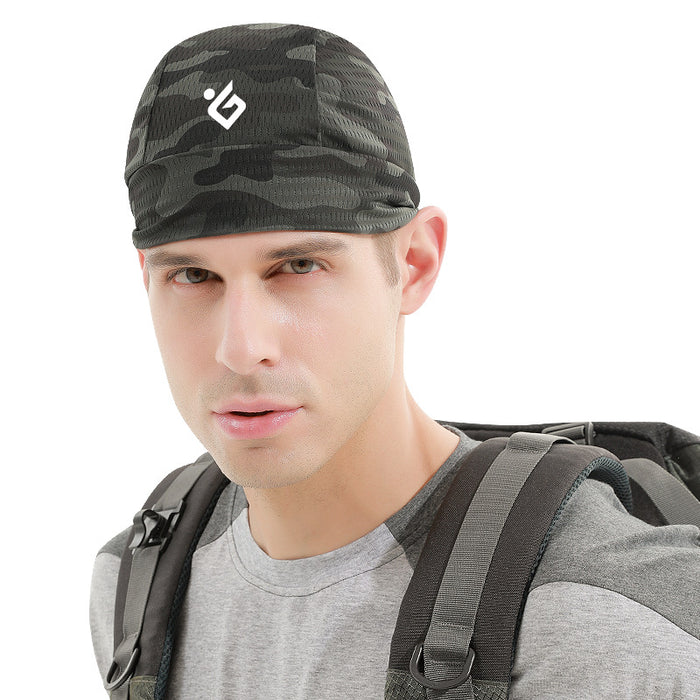 Wholesale quick dry cap men and women summer ice silk riding cap MOQ≥2 JDC-FH-GD005