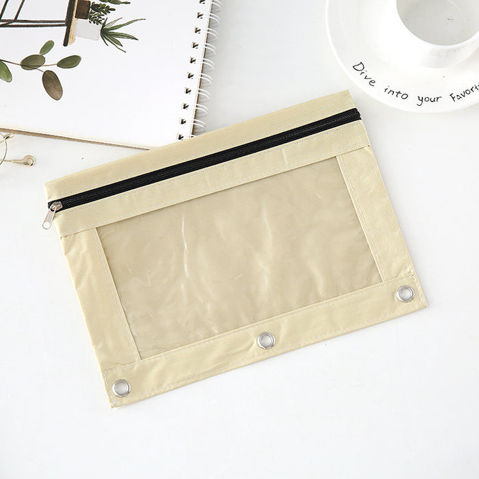 Wholesale Oxford Cloth Stationery Bag Pencil Bag MOQ≥2 JDC-PB-XHZ001