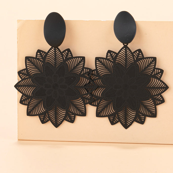 Wholesale Cutout Design Sense Premium Earrings  MOQ≥3 JDC-ES-XLH009