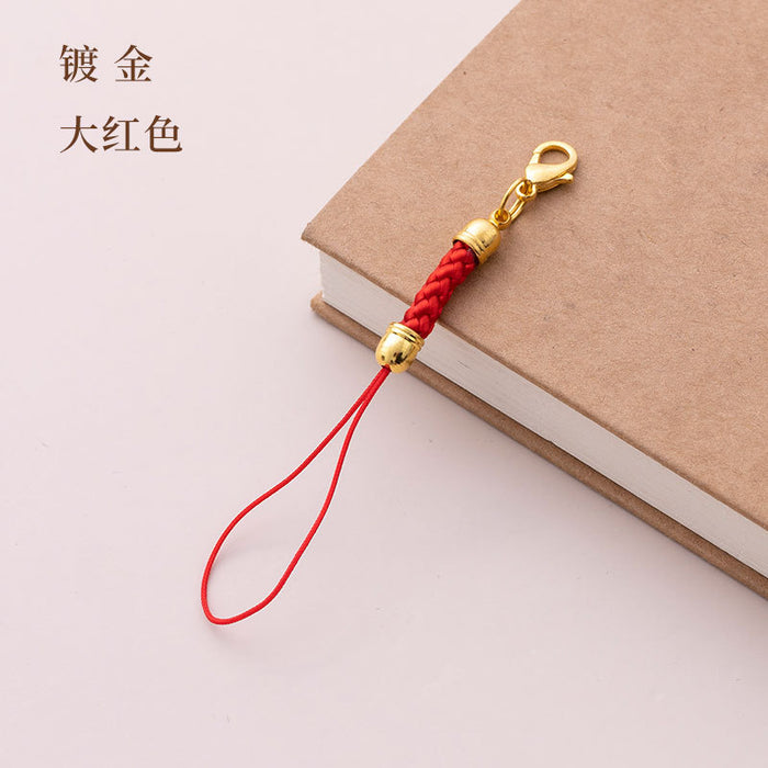 Wholesale Keychain Iron Polyester Handmade Material Accessories Lanyard 10pcs JDC-KC-JuZ002