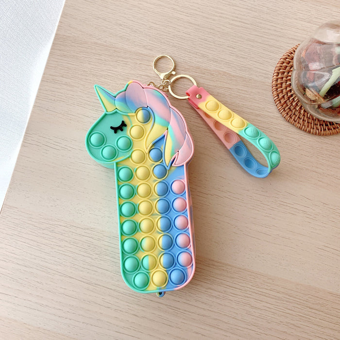 Jewelry WholesaleWholesale pen bag silicone short rope decompression toy pinch music JDC-FT-XuYe006 fidgets toy 旭业 %variant_option1% %variant_option2% %variant_option3%  Factory Price JoyasDeChina Joyas De China