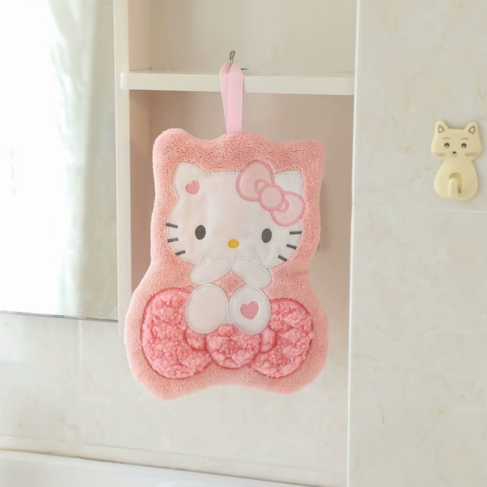 Wholesale Cartoon Coral Velvet Children's Absorbent Small Towel Square (F) JDC-TW-FangK001