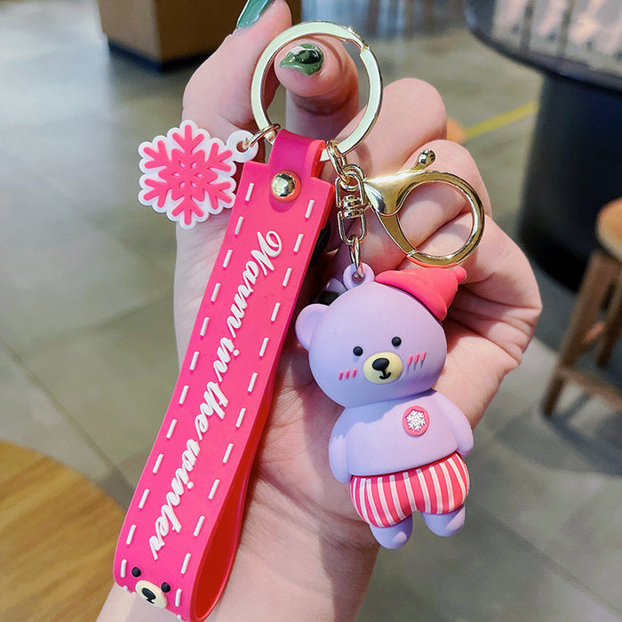 Wholesale Keychains PVC Hardware Cute Cartoon (M) JDC-KC-LeZ034