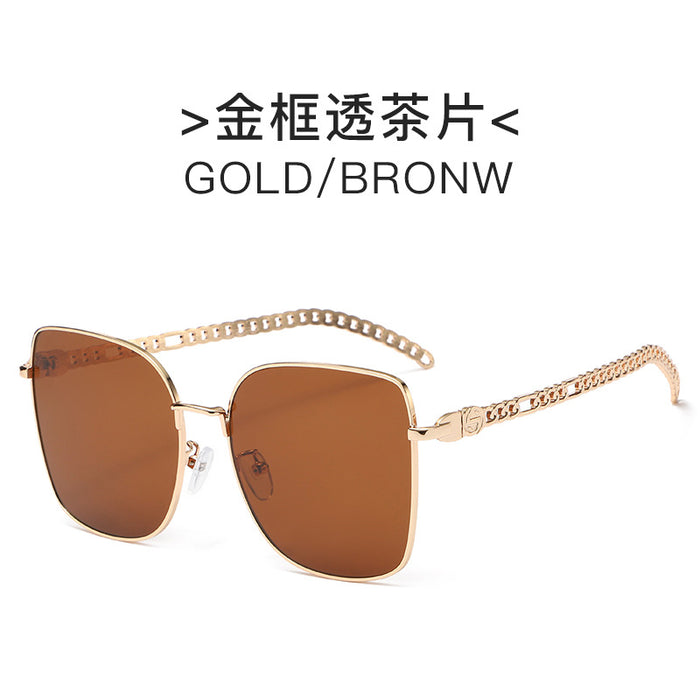 Wholesale Sunglasses Metal Frames Resin Lenses (F) JDC-SG-TaiG011