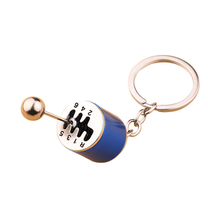 Wholesale car modification pendant six gear shift key chain car pendant JDC-KC-YiJ001